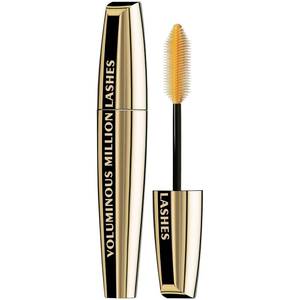 lot 4227 image: L��Oreal Paris Makeup Voluminous Million Lashes Mascara, Volumizing Collagen Infused Eye Makeup, Amplifying Mascara Brush, Washable, Black, 0.32 Fl Oz., 1 Count - Retail $11