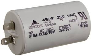 lot 4242 image: GE WH12X10462 Genuine OEM Capacitor for GE Washing Machines - Retail $20