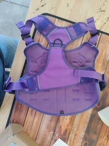 lot 4252 image: Purple Tactical Military-Style Vest - Retail $35