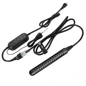 lot 5106 image: GRILLME 1500W Immersion Water Heater with Intelligent Temperature Controller,Fully Submersible Portable Electric Heater,5 Galons Bucket Heater,Corrosion Preventive 316L Shel,Easy and Convenient to Use - Retail $50
