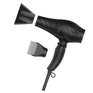 lot 5123 image: Conair The Curl Collective 1875 Watt Ionic Ceramic Hair Dryer, Black, 18 - Retail $23