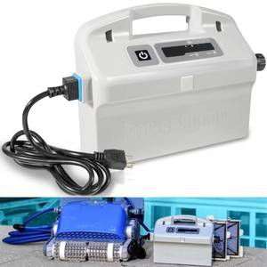 lot 5148 image: 9995678 Assy Power Supply with 58984402L Black Power Cord Replacement Parts Fit for Maytronics Dolphin Apollo DX4s DX5s Edge Premier Wave 50 75 Robotic Swimming Pool Cleaner - Retail $168