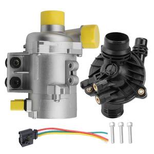 lot 5165 image: Electric Engine Water Pump WThermostat 11517521584 Compatible with BMW X3 Z4 X5 328i 323i 128i 528i Replaces OE# 11517546994 11517563183 11517586924 - Retail $138