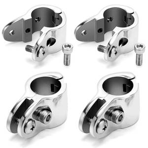 lot 6156 image: GaiRen Bimini Top Jaw Slide Quick Release Marine Boat Hardware Heavy Dudy Bimin Top Hardware 316 Stainless Steel Inside Dia 78 or 1INCH 4 PCS - Retail $39