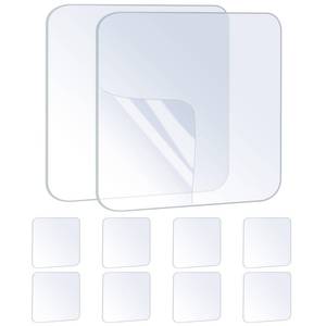 lot 6173 image: ZOMPAGO 10PCS Premium Double Sided Mounting Squares Clear Tape,Heavy Duty Adhesive Pads for Pictures,Poster Hanging Strips - Strong Sticky Tack,Waterproof Adhesive for Shower,Wall Patch,Sticky Pads - Retail $9