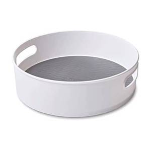 lot 11425 image: Copco Non-Skid Storage Turntable, 12-Inch, Gray - Retail $18