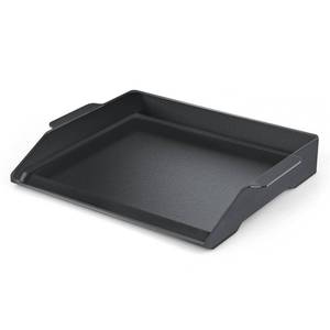 lot 11468 image: Universal Cast Iron Griddle 17 X 13,Stove Top Griddle for Gas Grills,Fire Pits,And Ovens,Nonstick Coating Teppanyaki Griddle Pan for Stove Top With Extra High Sidewalls for Outdoor Cooking - Retail $60