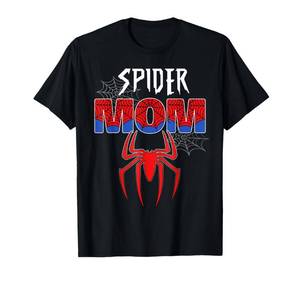 lot 12017 image: Women Spider Mom Mothers Day Matching Family Birthday T-Shirt - Retail $18