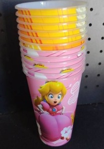 lot 12361 image: Super Mario Party Cups 24-Pack Collection - Retail $15