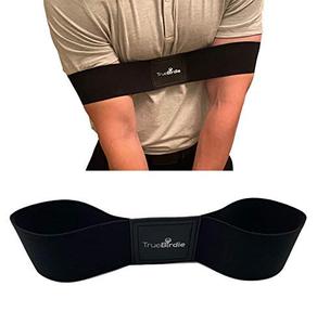 lot 12395 image: Golf Swing Training Aid - Swing Correcting Arm Band - Retail $14