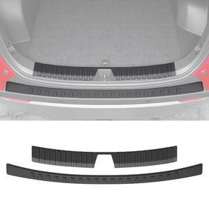 lot 12439 image: powoq Rear Bumper Protector Compatible with 2025 2026 Chevy Equinox GMC Terrain Trunk Door Sill Protector TPE No EV 2Pcs Rear Bumper Guard Replacement for 2025 2026 Chevy Equinox Accessories - Retail $30