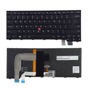 lot 12458 image: SUNMALL Replacement Keyboard Compatible with Lenovo IBM Thinkpad T460S T470S with Pointer and Backlight(Not Fit T460 T460p T470 T470p) 00PA452 00PA482 SN20H42364 - Retail $24
