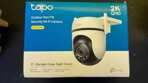 lot 15846 image: TP-Link Tapo C520WS 2K Outdoor Security Camera - Retail $49