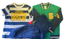 lot 16091 image: Member��s Mark Boys Jacket Set M(8) 3pcs - Retail $89