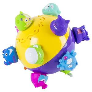 lot 17174 image: Chuckle Ball, Bouncing Sensory Developmental Ball - Retail $29