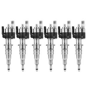 lot 17186 image: 6Pcs Fuel Injector Car Parts for 135i 335i 535i 650i 740i 750i X6 13537585261-09 - Retail $310
