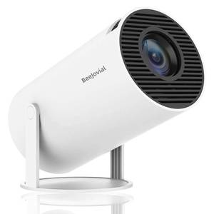 lot 17189 image: Mini Projector WiFi Bluetooth, 35-130 1080P Full HD Short Throw Portable Projector for IOS Android Phone Laptop TV Stick HDMI USB - Retail $50