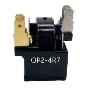 lot 18293 image: Start Relay Refrigerator PTC Ohm 6 Pin Compressor Starter Replace for QP2-4R7 6 Pin Compatible with Whirlpool Vissani Danby EdgeStar Summit Haier Igloo etc Refrigerator Dehumidier Compressor - Retail $12
