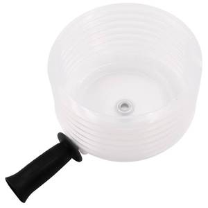 lot 19465 image: Fiberglass Hole Saw Dust Bowl for Recessed Lights, Electric Hammer Drill Dust Cover - Retail $14