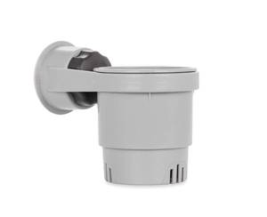 lot 20182 image: Camco Cup Holder with Mechanical Suction Cup - Provides a Secure Location for Your Beverage - Compatible with Most Cups, Cans, Bottles and Tumblers - Gray (53091) - Retail $14