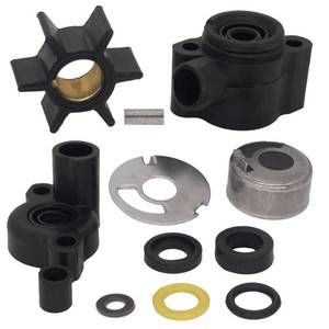 lot 20198 image: QuickMarine 92970A5 Water Pump Impeller Repair Kit for Mercury Marine 3.9-9.8 HP Outboard Motors Replacement 46-92970A5 47-89980T1 Boat Engine - Retail $48
