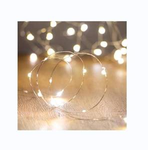 lot 20252 image: 10Ft30 LEDs Fairy,Starry , String Lights for Indoor&Outdoor Decoration Wedding Home Parties Christmas Holiday, Waterproof,Battery Operated.(Warm White) - Retail $7