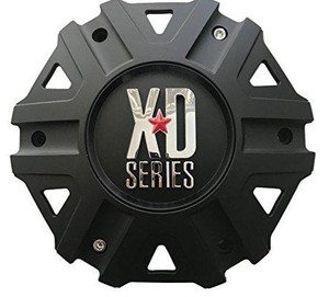 lot 2426 image: KMC XD Series M-959-1 Matte Black Wheel Center Cap - Retail $29