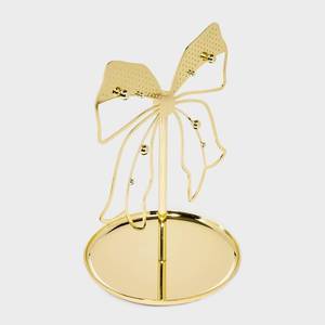 lot 16006 image: Standing Bow Jewelry Organizer - Wild Fable�� Gold - Retail $20