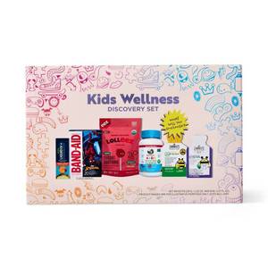 lot 16042 image: Kids Wellness Best of Box Discovery Set - Retail $15