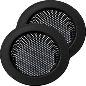 lot 16057 image: LASSHSWA 2 PCS Matte Black Kitchen Sink Strainer Stainless Steel, Kitchen Sink Drain Strainer, Sink Strainers with Large Wide Rim 4.5 Diameter for Kitchen Sinks (NO Bump - Avoid Paint Peeling) - Retail $7