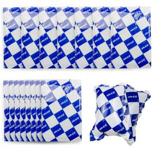 lot 16069 image: Shipping Cold Packs Ice Pack Sheets for Coolers Reusable, Ice Packs for Shipping Frozen Food, Shipping Dry Ice Pack Freezer Pack for Lunch Bag Long Lasting Cool Packs for shipping, 6.9x4.7 15 Sheets - Retail $10