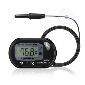 lot 16072 image: DaToo Aquarium Thermometer with Large LCD Display FahrenheitCelsius Fish Tank Thermometer for Aquarium Reptile Terrarium Digital Water Thermometer with Suction Cup&nbsp