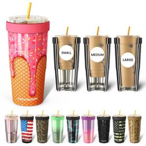 lot 16077 image: Frost Buddy Togo Buddy  30 oz Stainless Steel Vacuum Insulated Tumbler  To Go Coffee Cup �� Reusable, Iced Coffee Cups, Travel Mug, Thermal Cup for Hot & Cold Drinks, Dunkin Cup (Ice Cream) - Retail $40