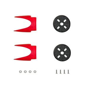 lot 16093 image: HAWKS WORK 3D Print Motor Base, Twin Motor Solution for 8486cm DIY RC Plane Glider Conversion, Hole Pitch 12-16mm&nbsp