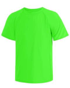 lot 18171 image: Somaibo Boys Rash Guard Shirts Short Sleeve Quick Dry Swim Shirts UPF 50 for Kids Athletic 11-12 Years Green - Retail $7