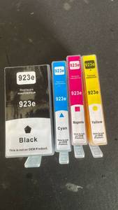 lot 18179 image: AMAZINK 4-Pack Printer Ink Cartridges - Retail $24