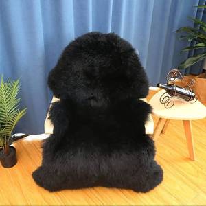 lot 1644 image: WL&ampALLEN Large Sheepskin Rug Genuine Thick and Lush 3 Inch Pile Luxury Australian Pelts Large Sheepskin Wool Area Rugs(Large Single Pelt 26 x 37 - Retail $70