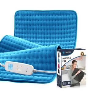lot 1649 image: HSA Approved Heating Pad for Back Pain & Cramps Relief, CooCoCo Large Heated Pad for Neck and Shoulders, Gifts for Dad Husband Him Mom Her Women Men, Machine Washable, 10ft Cord - Retail $29