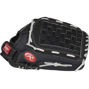 lot 2168 image: Rawlings  RSB Slowpitch Softball Glove  Right Hand Throw  14 - Basket Web - Retail $30