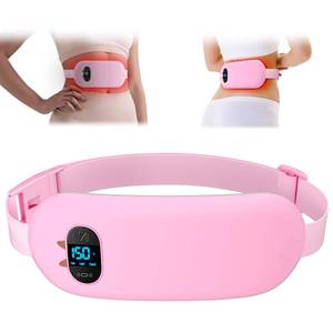 lot 2203 image: FSA HSA Eligible Portable Heating Pad for Cramps, Upgrade Cordless Electric Period Fast Heating Pad for Back Pain Relief Menstrual Belt 6 Heat 6 Massage Modes Gifts for Women Girls Her Girlfriend Pink - Retail $25