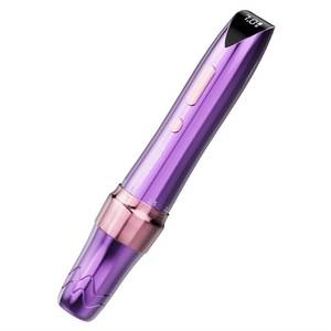 lot 2263 image: Mast P60 Tattoo Gun Wireless Tattoo Pen Machine, 5 Strokes Length 2.2mm - 3.2mm, 121g4.2oz Lightweight, Purple Color for Pro Artists - Retail $204