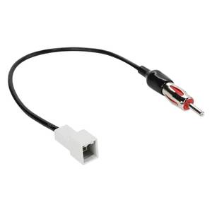 lot 2267 image: Anina Antenna Adapter for 2009-up Kia Hyundai Factory Radio Antenna to Aftermarket Radio Din Aerial Extension Stereo Extension Harness - Retail $9