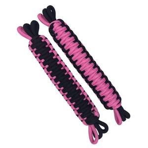 lot 2340 image: Door Limiting Straps for 1987-2023 Wrangler CJ YJ TJ JK JL & Gladiator JT Truck Retractable High Toughness Swing Limiter Replacement Parts 2 Pack (BlackPink) - Retail $14