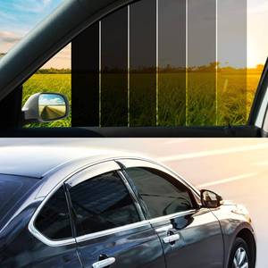 lot 2381 image: Vepagoo 20% VLT Ceramic Car Window Tint Film (20 x 20FT) - Heat & Glare Reduction, Blocks UV & IR Rays, Scratch Resistant, Privacy Car Window Tint Fit for Sedan SUV - Retail $21