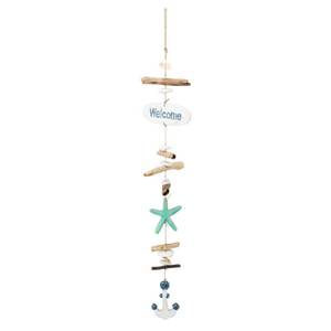 lot 2406 image: Beachcombers AnchorStarfish Driftwood Drop Multi - Retail $18