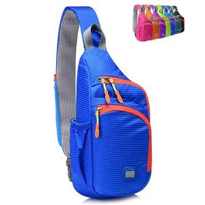 lot 6314 image: Peicees Small Sling Backpack Waterproof Unisex Shoulder Bag Chest Crossbody Daypack - Retail $23