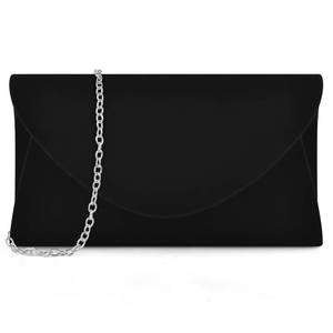 lot 6339 image: PACETAP Clutch Purses for Women, Elegant Suede Black Evening Bag for Women Formal, Evening Clutch Purses Handbags Casual Crossbody Bag for Wedding Party Cocktail Prom Dinner - Retail $15
