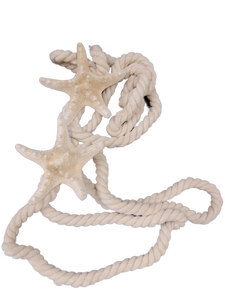 lot 6410 image: Nautical Starfish Rope Decor - Retail $25