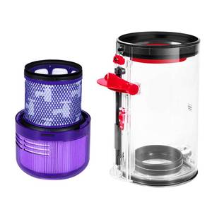 lot 9206 image: Upgraded Canister Replacement Compatible With Dyson V11 Torque Drive V11 Animal V11 Complete V11 V15 Extra V15S Detect Submarine SV14 SV15 SV22 Vacuum Dust Bucket Filter Attachments Parts 965443-01 - Retail $29