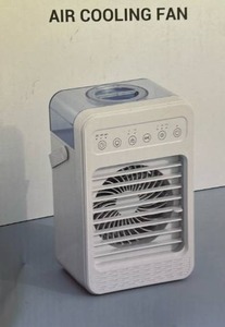 lot 10218 image: Portable Air Cooling Fan Model F2 - Retail $25